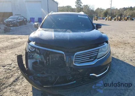 2016 Lincoln Mkx Reserve from USA, damaged, VIN 2LMPJ6LRXGBL37342